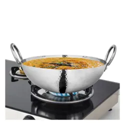 Shri & Sam Stainless Steel 1.1 Litre Kadhai