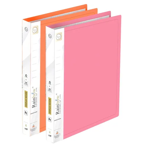 Image of Shuban 10 Pocket Set of 2 Display Book Folder File 