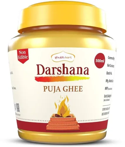 Image of Shubhkart Darshana Puja Ghee - 500 ML