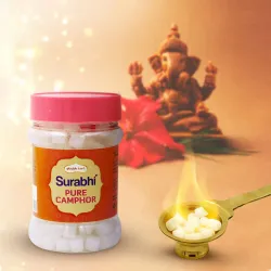 Shubhkart Surabhi Pure Camphor Container 100 Gm (100 g)
