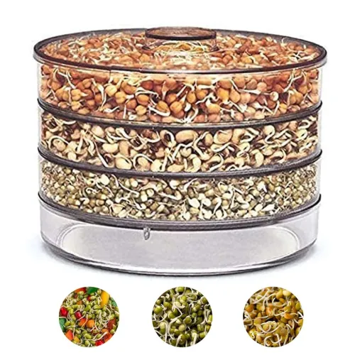 Image of Shuttle Art 2025 Upgraded Plastic Hygienic Sprout Maker Box 