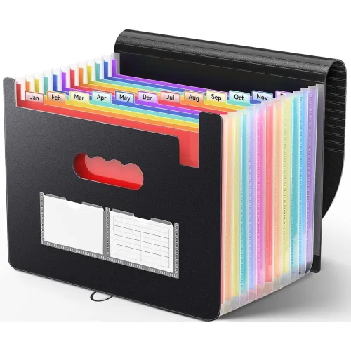 Image of Shuttle Art 24-Pocket Expanding File Folder