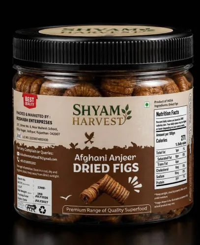 Image of SHYAM HARVEST AFGANI ANJEER PACK OF 1000GM I TASTY AND HEALTHY DRIED Figs (1 x 1000 g)