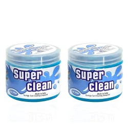 SIAGO SIA116 Ultimate Car Cleaning Gel Box– Effective Dust & Dirt Removal for AC Vents, Consoles, and Hard-to-Reach Areas (Pack of 2)