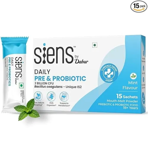 Image of Siens by Dabur Daily Pre & Probiotics 15 Sachets