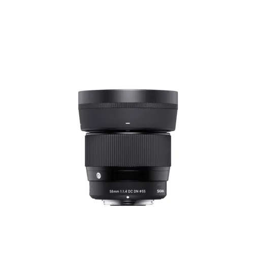 Image of Sigma 56mm f/1.4 DC DN Contemporary Lens for Leica L (Black)