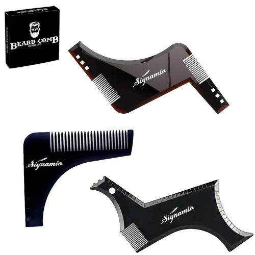 Image of SIGNAMIO Beard Shaper tool, set of 3.