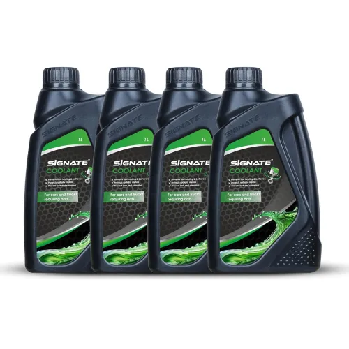 Image of Signate Coolant Water for Cars Premium Engine Coolant Liquid - 1L Compatible with Most Vehicles (Pack 4)