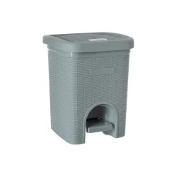 SIGNORA WARE Plastic 7 Liters Modern Lightweight Pedal Dustbin/Thrash Can Dustbins With Lid For Home Office/Non Garbage Smell/Unbreakable Single Mould/Heavy Duty Kitchen Bedroom Bathroom(7Lt...