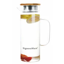SignoraWare 1L Borosilicate Glass Water Jug