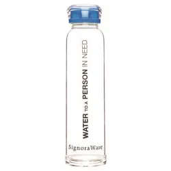 Signoraware Aqua Time Borosilicate Glass Water Bottle