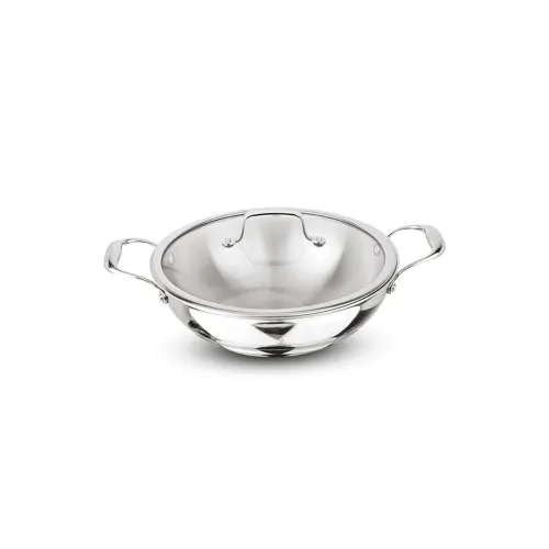 Image of Signoraware Artista Tri Ply Stainless Steel Shallow Kadhai