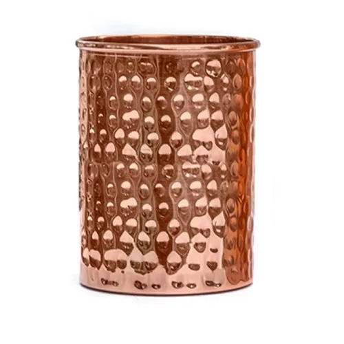 Image of Signoraware Copper Glass Hammered (275 ML)