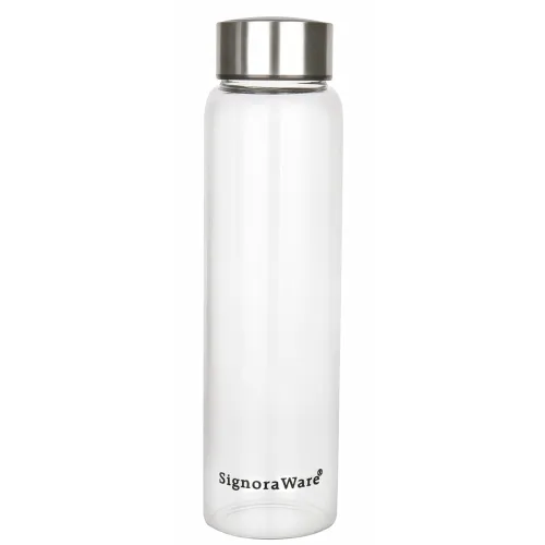 Image of SignoraWare Glass Water Bottle 1L (Clear)
