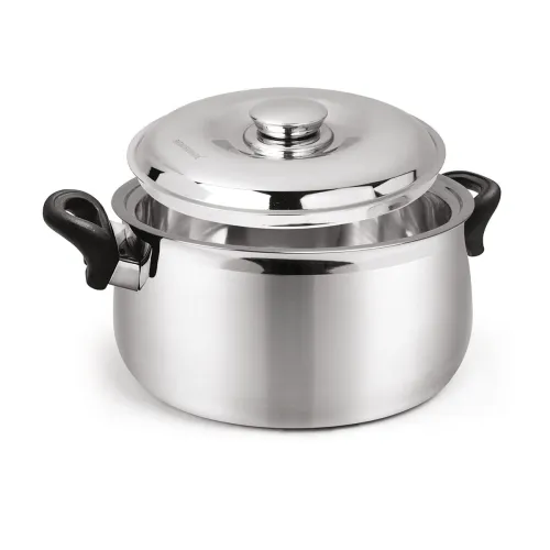 Image of Signoraware Hot Delight Casserole with Handles Belly Shape Insulated Stainless Steel