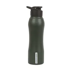 SignoraWare Oxy 1L Stainless Steel Sipper Bottle, Green