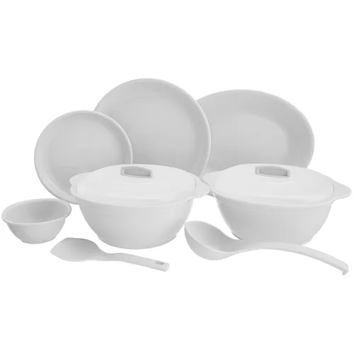 Image of SignoraWare Plastic Round Dinner Set
