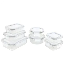 Signoraware Safe N Store Glass Container (Set of 7)
