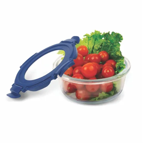 Image of SignoraWare Secure N Store Borosilicate Glass Round Container
