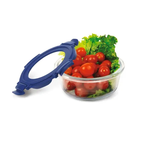 Image of SignoraWare Secure N Store Borosilicate Glass Round Container