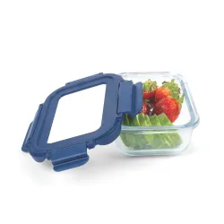 SignoraWare Secure N Store Glass Rectangular Container