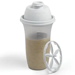 Signoraware Shake N Shake BPA Free Plastic Bottle (500ml | White)