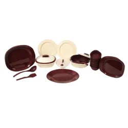Signoraware Square Plastic 36Pcs Dinner Set