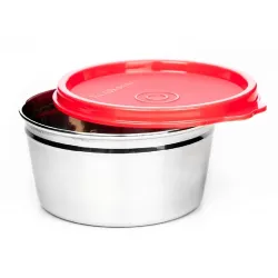 SignoraWare Tiny Wonder Stainless Steel Container Red