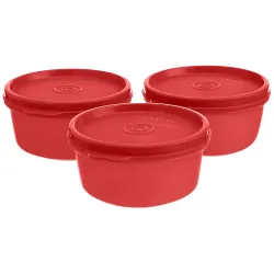 SignoraWare Tiny Wonder Plastic Storage Container 200ml set of 3