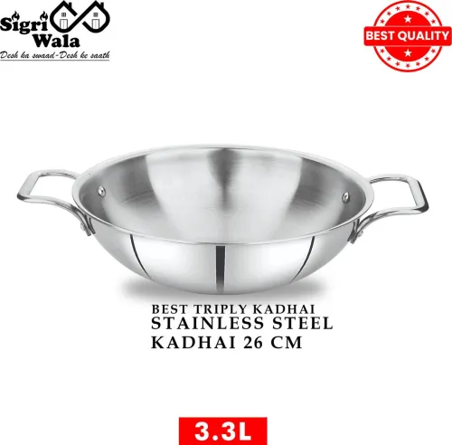Image of Sigri-wala Cook Healthy 26 Kadhai 26cm 