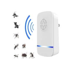 Silent indoor ultrasonic pest repeller