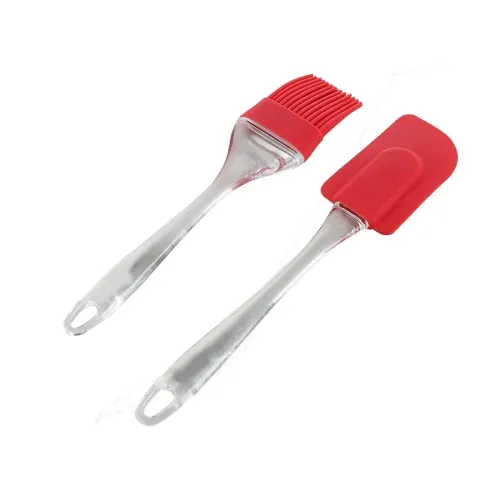 Image of Silicon Spatula Oil Brush Set