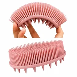 Silicone Bath Body Scrubber Brush for Shower & Bath 