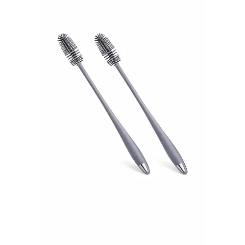 Image of Silicone Bottle Cleaning Brush Set