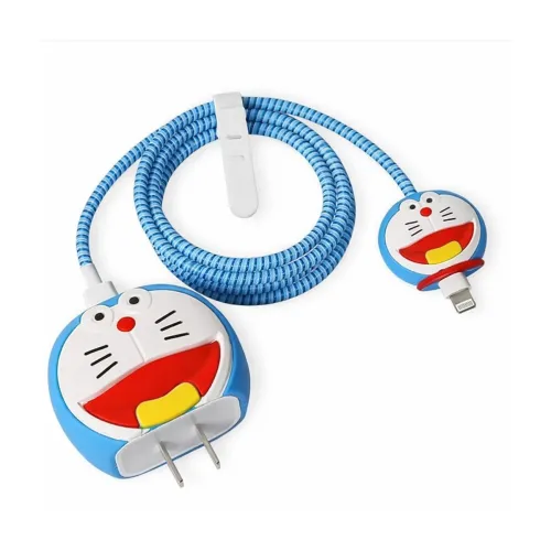 Image of Silicone Charger Protector Cover Compatible Only with Apple