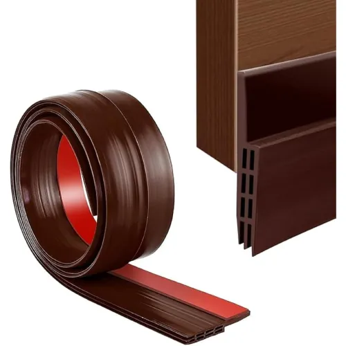 Image of Silicone Door Bottom Seal 39 Inch Gap Filler Strip, Draft Stopper