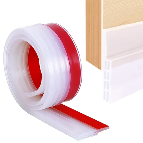 Image of Silicone Door Bottom Sealing Strip 1 Meter – Self‑Adhesive