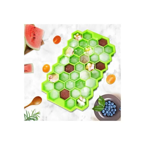 Image of Anshri Silicone Honeycomb Ice Cube Tray 37 Cavity