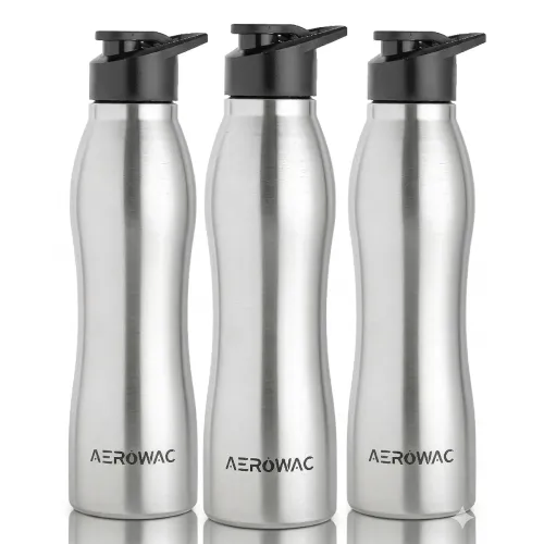 Image of Silva Stainless Steel Water Bottle 1000ml | Single Wall, Lightweight, Leak Proof