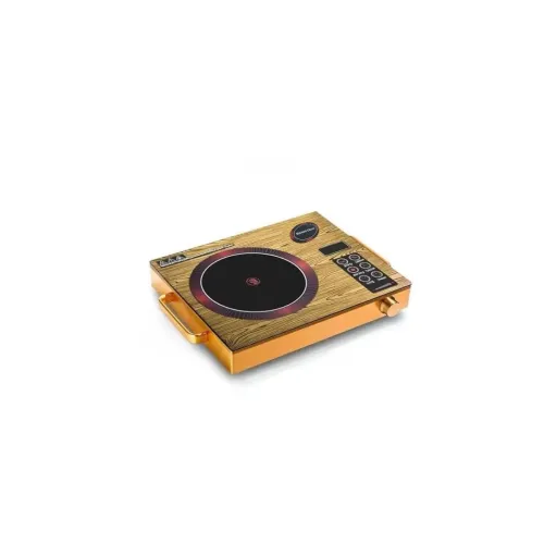 Image of Silvar Grest 3500W Infrared Cooktop, Ceramic Glass, Works with All Cookware, Touch Panel, Heavy-Duty Electric Stove body