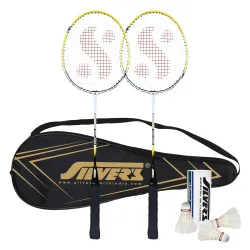 Silvers Aluminium Champ Badminton Kit Po3