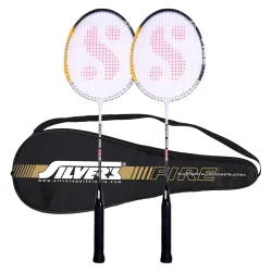 Silvers Aluminium FIRE Badminton Kit