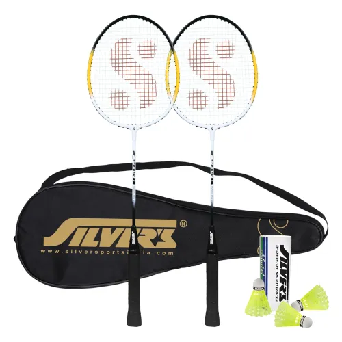 Image of Silver's Aluminium Stricker Badminton Kit (2 Racquets with Full Cover)