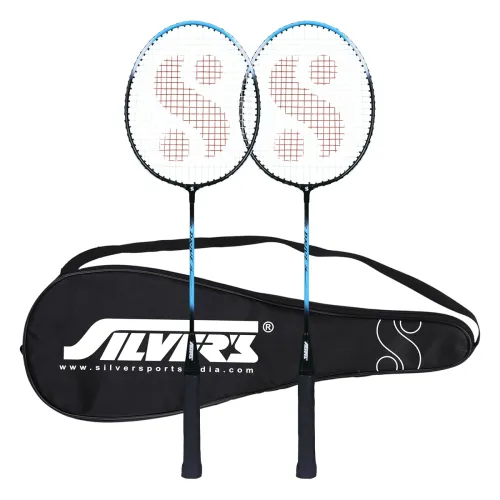 Image of Silver's Drive Badminton Kit (2 Racquets with Full Cover)