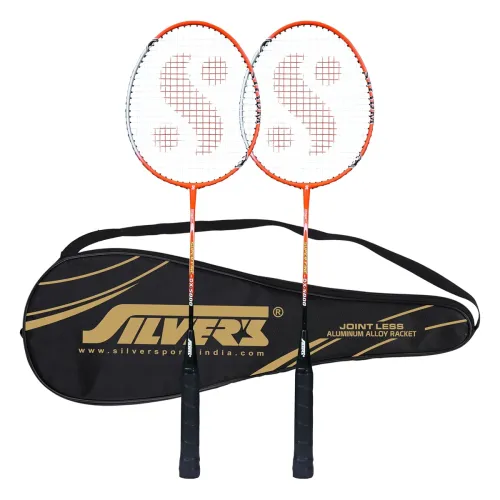 Image of Silver's Jointless Aluminium Alloy Composite Storm Badminton Kit 