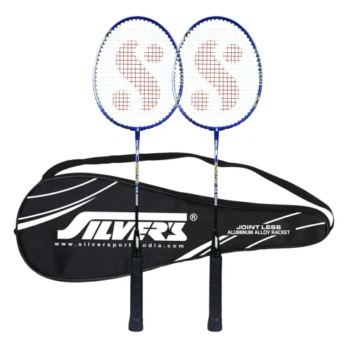 Image of Silver's Jointless Aluminium Alloy Composite Storm Badminton Kit 