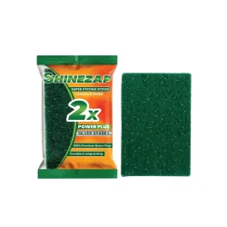 Silver scrub pad pack of 1| for Dishwashing| Ideal for Fast Clean, Long Life and tough, oily & Deep stain removal| Made with Enhanced grip & Durable|