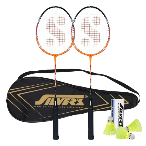 Image of Silver's Aluminium Blast Badminton Kit Set