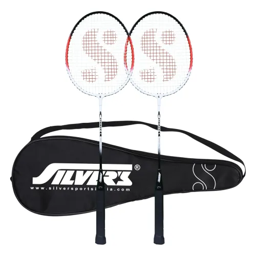 Image of Silver's Aluminium Stricker Badminton Kit (2 Racquets with Full Cover)
