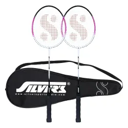 Silver’s Badminton Kit – 2 Racquets & Cover